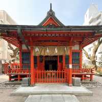 【天神】天神の名前の由来✨鯉が泳ぐ個性派神社✨