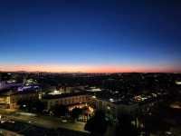 [🇺🇸ロサンゼルス]ビバリーヒルズの夕焼けと夜景: 美しい景色を堪能