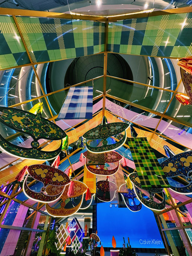 Celebrate Hari Raya with Sustainable Wau Décor at LaLaport KL