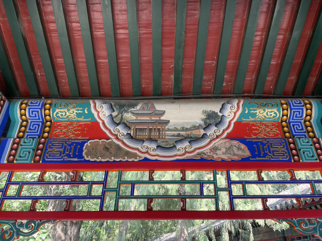 Imperial Gardens had us sweating climbing to the top! The views were worth it! 