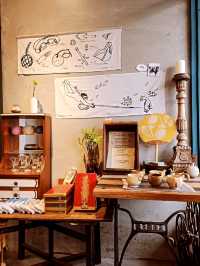 Hi There cafe!! หลบฝน จิบชา ที่ท่าเรือ Zhengbin