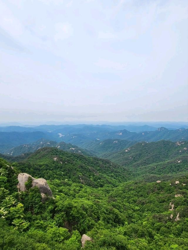 Stairs, Sweat & Stunning Views at Munjangdae Peak