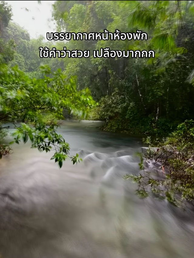 ที่พักติดลำธาร พังงา เขาหลัก