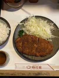 [톤친칸] 신주쿠 돈카츠맛집🐷　빠르고 든든한 한끼