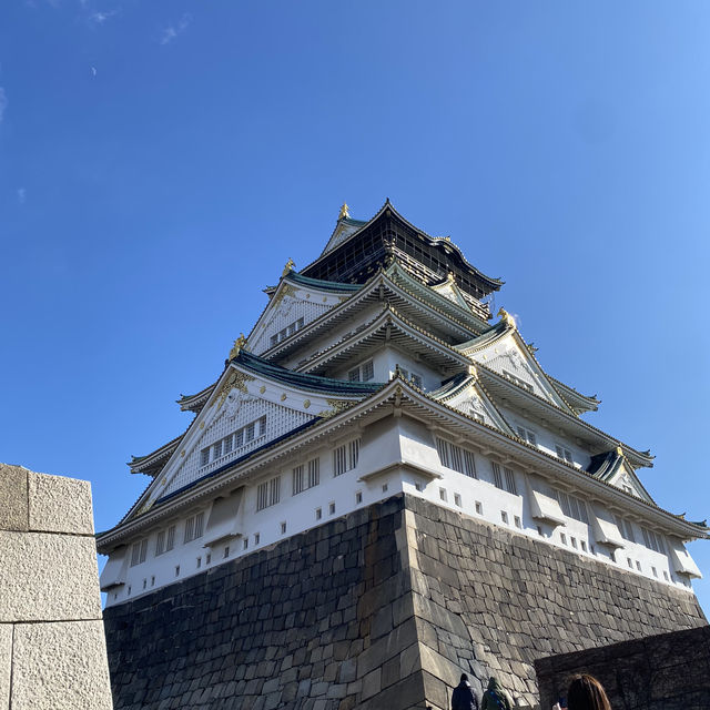 Osaka custle : ปราสาทโอซาก้า