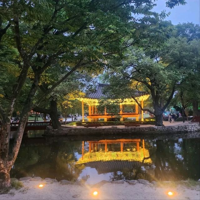 Stepping into a Korean Fairy Tale at Gwanghanruwon Garden