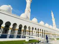 Grace in White: A Visit to Sheikh Zayed Grand Mosque