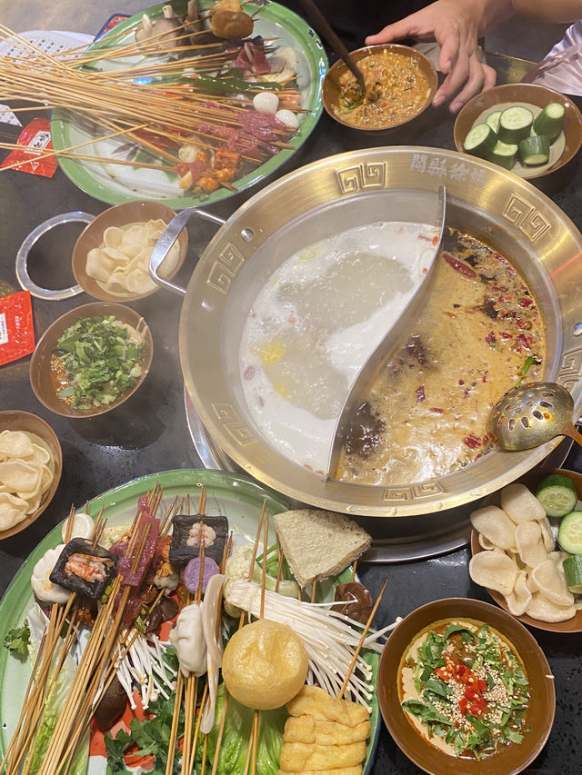 หม่าล่าเซี่ยงไฮ้ ไม้ละ 1หยวน🥡🍢