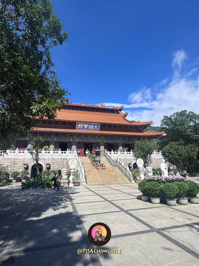 ไหว้พระองค์ใหญ่ วัดโป่วหลิน นองปิง