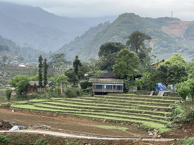 The stunning view of endless rice terraces🥰👫😎