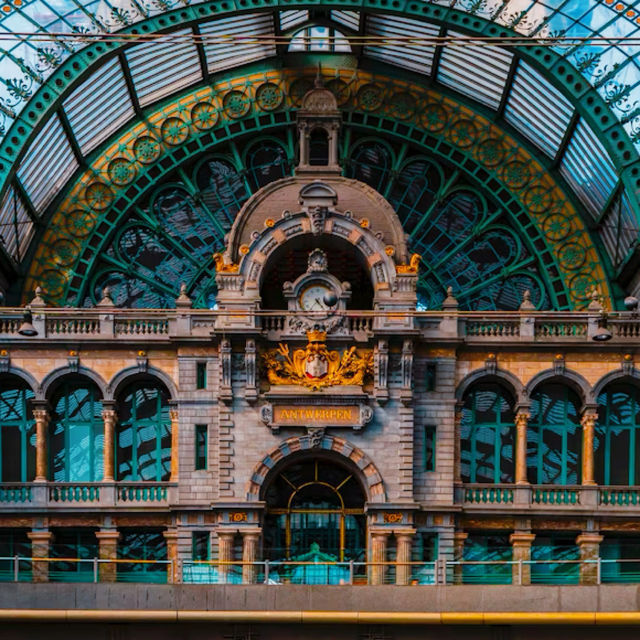【美しい玄関口】アントワープ中央駅🇧🇪