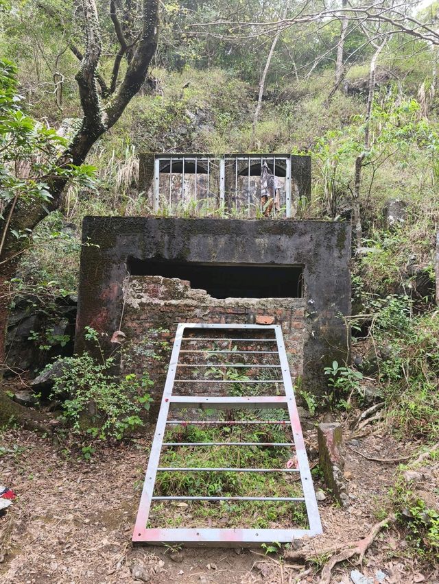 碩果僅存的香港鐵礦洞口