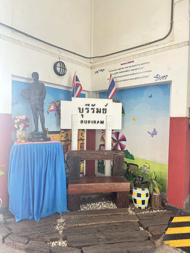 🚞 พาเที่ยวสถานีรถไฟบุรีรัมย์