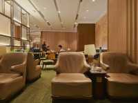 A had a good rest, food and shower at Plaza Premium Lounge, KLIA