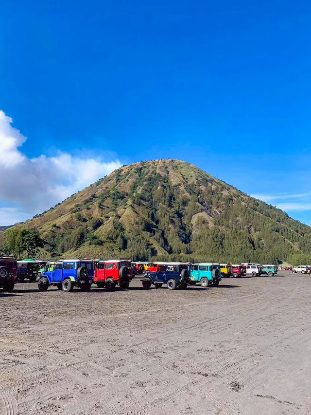 Mystical Sunrise Over Mount Bromo