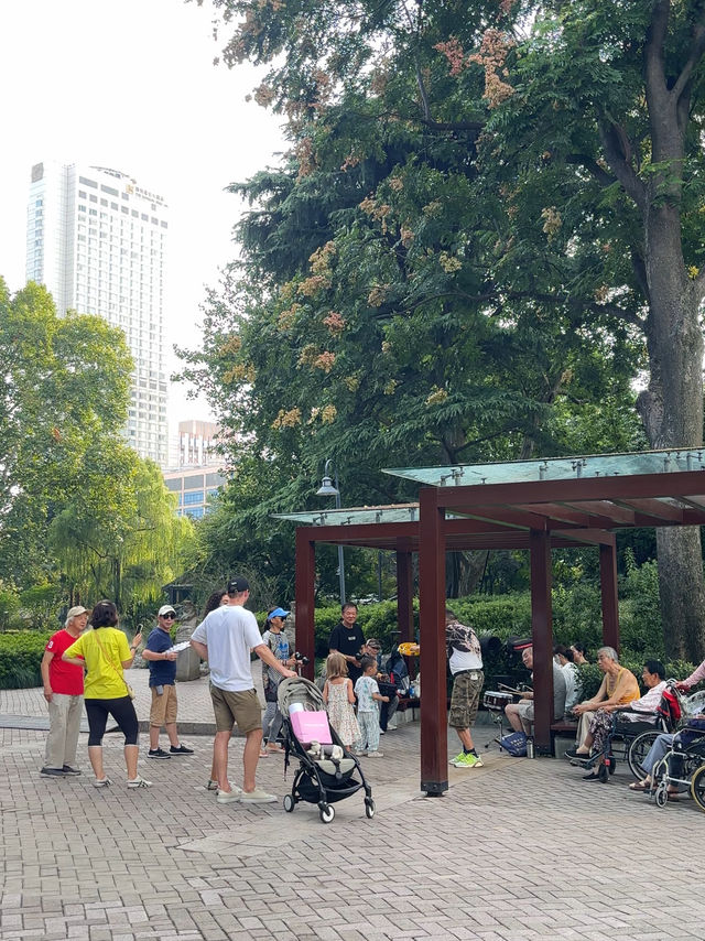 Jing’an Park สวนสาธารณะจิงอัน🌱☘️
