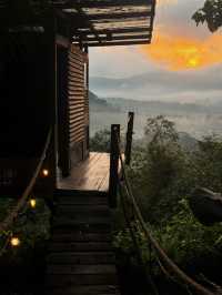峇里島秘境竹屋住體驗🌿｜睡在原始森林看日出