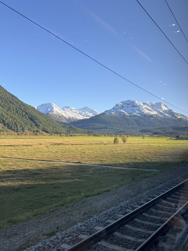 念願だった氷河急行🚂🇨🇭