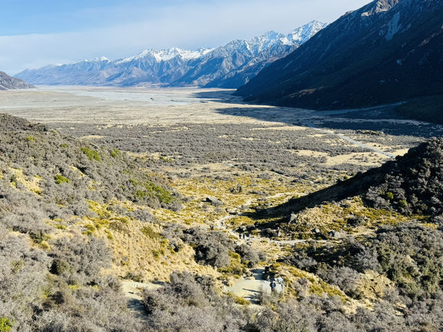 紐西蘭 塔斯曼冰河Tasman Glacier View near the lake