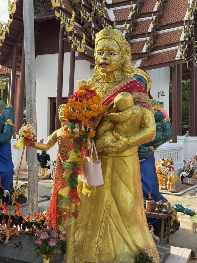 สายมูต้องมา! ยักษ์หญิงศักดิ์สิทธิ์แห่งบางคนที 👹✨
