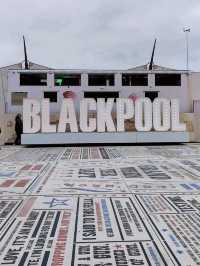 Letters Underfoot, Light Overhead: My Blackpool Promenade Moment