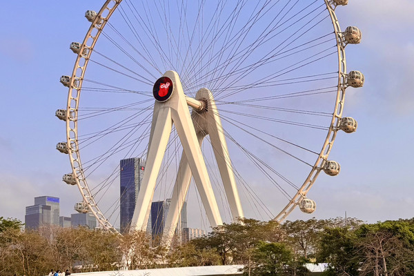 Bay Glory Ferris Wheel — Spring Views from Above | Trip.com Shenzhen