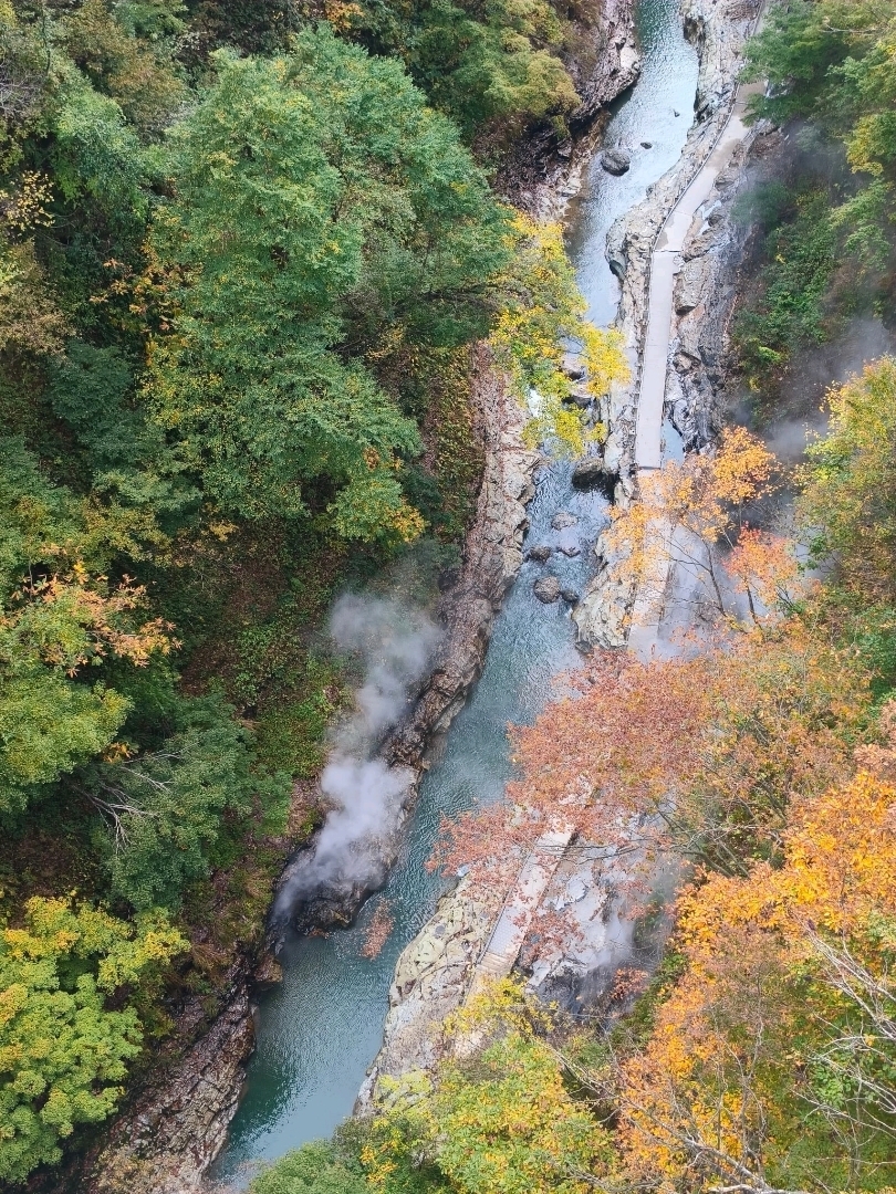 Oyasukyo Daifunto: Akita's Steaming Gorge.