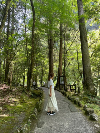 [Miyazaki/Takachiho] Takachiho Gorge, beautiful with its crystal-clear water and fresh greenery.