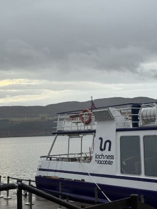 Cruising through the mystery of Loch Ness 🛳️🌊