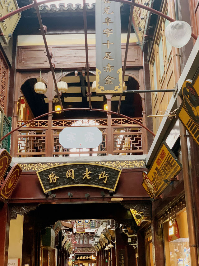 Shuttle in Shanghai between ancient and modern, past and future