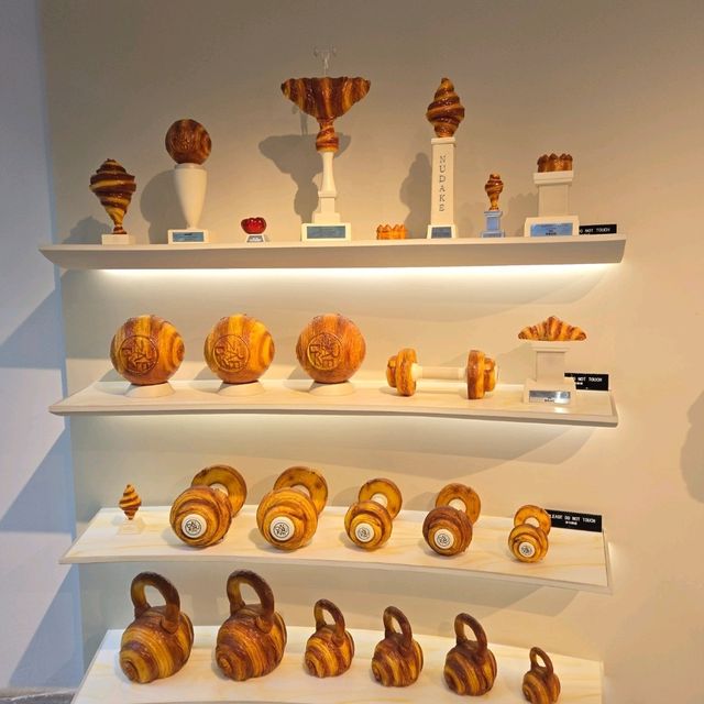 Gym made of Croissants