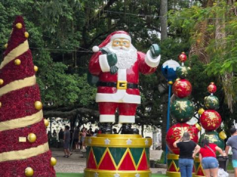 플로리아노폴리스, 크리스마스 마법에 휩싸이다