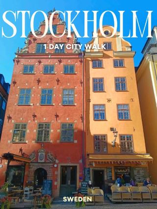 Stockholm one day trip 🇸🇪