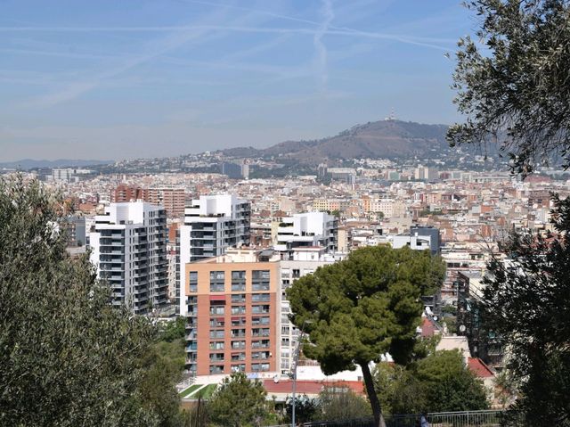 Beautiful views of Barcelona 
