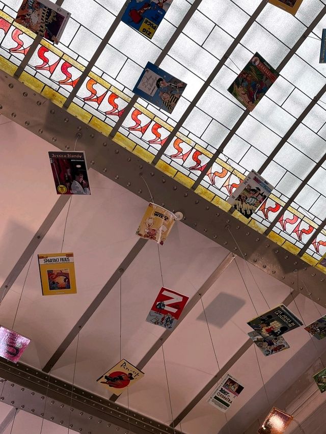 Whimsical Wonders: A Morning Journey Through Brussels' Comics Art Museum!