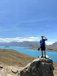 🌊🏔️ Lake Tekapo & Mount John: A Hike to the Stars