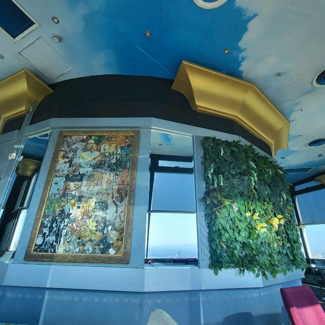🗼✨ Dine Above the Clouds at Al Dawar – Cairo's Iconic 360° Revolving Restaurant! 🍽️🌍
