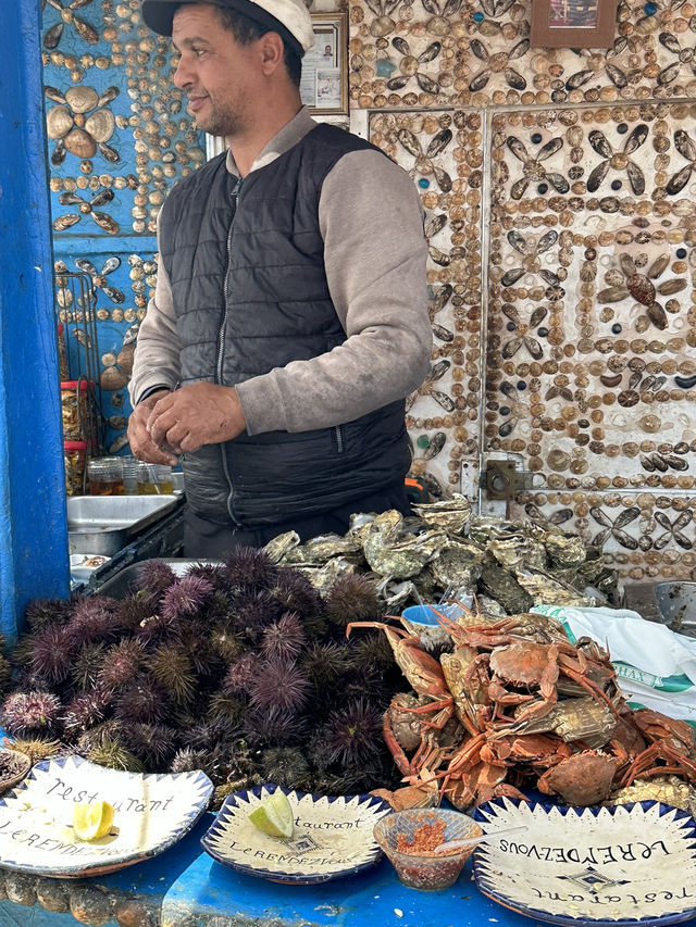 Essaouira in Morocco is a real paradise for seafoodlover
