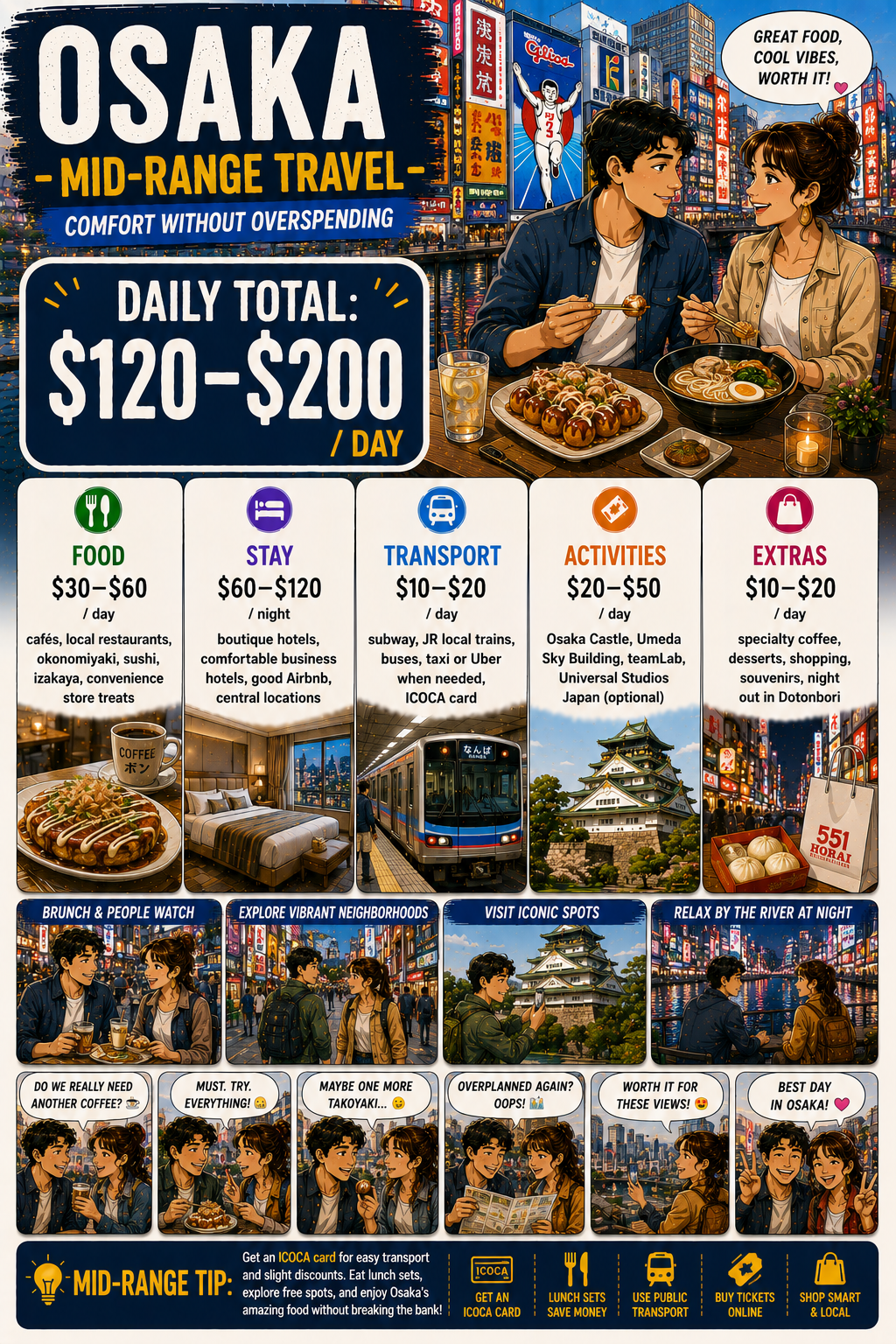 どんな予算でも楽しめる大阪。 | Trip.com 大阪