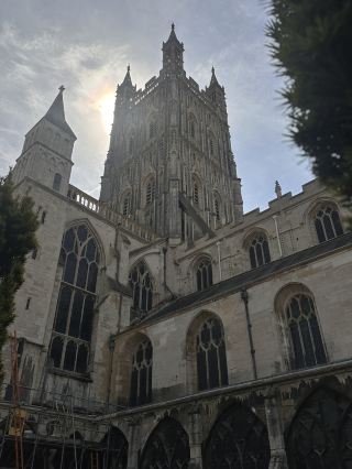 Step into Serenity at Gloucester Cathedral ⛪✨

Gloucester Cathedral is a shimmering gem with centuries of history, breathtaking stained glass, and Harry Potter filming magic. While some restoration work might interrupt the full view, there are still endless corners to explore—it's impossible not to be charmed by the atmosphere.

🕶️ Recommended Route & Must-Do Experiences:
Start at the dramatic West Entrance for that "wow" moment as you step inside. Make your way through the awe-inspiring nave and cloisters—Harry Potter fans will instantly recognize the iconic corridors! Don’t miss the Whispering Gallery or the beautiful Lady Chapel tucked away at the east end. Set aside time for the peaceful cathedral gardens or, if open, climb the tower for panoramic city views.

📸 Insta-worthy Photo Spots:
Snap the stained glass windows, especially when sunlight streams in (the south aisle is magical on bright days!). The cloisters are your must-have shot—capture those endless vaulted arches for a classic gothic vibe. The intricate main doors and soaring ceilings also make for dramatic frames.

💡 Visiting Tips:
Arrive early to enjoy quieter moments and avoid the midday rush. Double-check which areas are open due to ongoing work—sometimes key chapels or the tower may be temporarily closed. Ask a guide or staff member for updates or hidden nooks not to miss. Don't forget: there’s a small gift shop for unique souvenirs, and the on-site café is perfect for a warm-up, especially on chilly UK days!

⚠️ Precautions:
Some parts may be under restoration, so parts of the cathedral can be blocked off. Mind uneven flooring and follow signage—these ancient stones are full of surprises!

#Gloucester  #Cathedral  #England  #HistoricSites  #TravelTips 