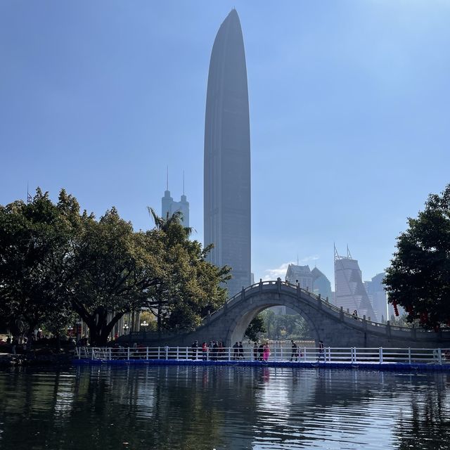  A stunning park in the heart of Shenzhen