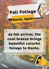 Fall Foliage in Kanto | Japan