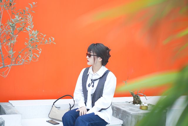 南京拍照｜金陵追秋｜銀杏裡街區