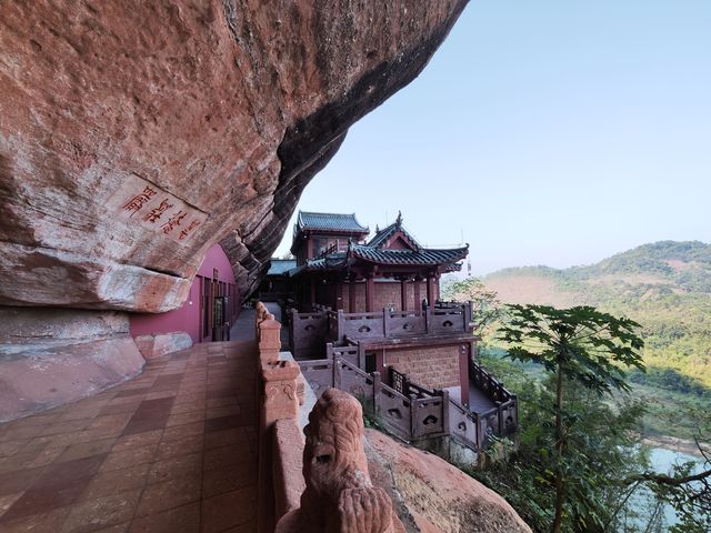 錦石岩寺，丹霞山一號科考線