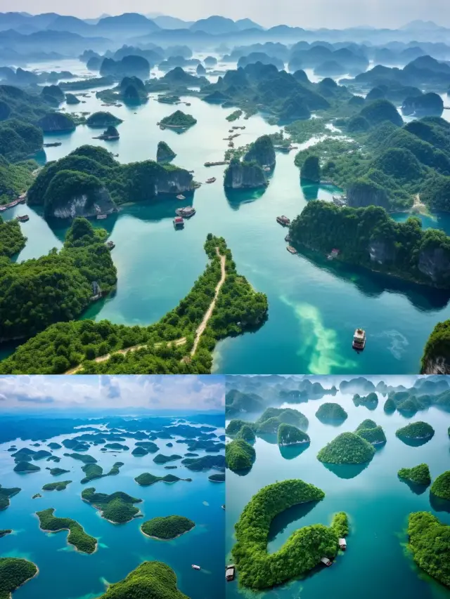 เกาะพัน | ครึ่งเมืองเป็นภูเขาครึ่งเมืองเป็นทะเลสาบ