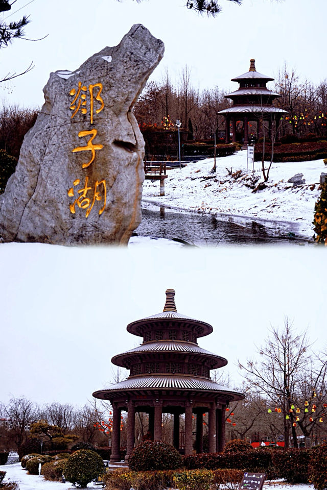 旅行攻略｜在郯子公園欣賞雪後美景