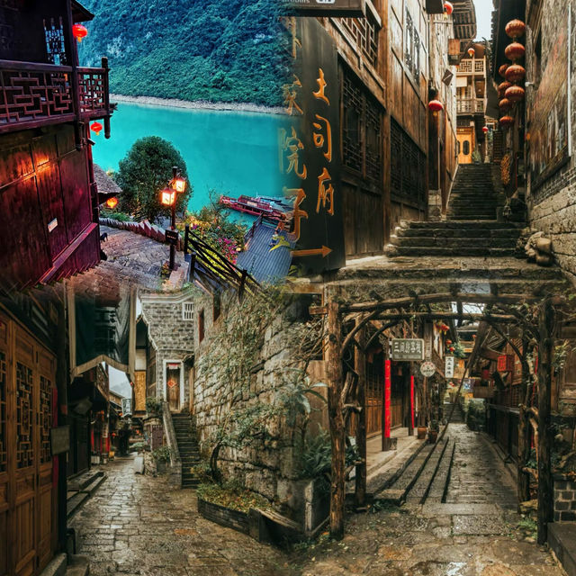 重慶龔灘古鎮烏江畫廊上的一顆璀璨明珠