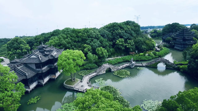 韓湘水博園|隱於上海的古橋園林