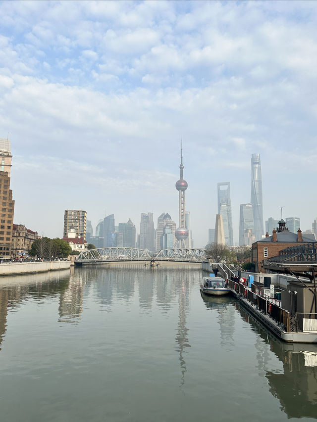 上海黃浦江邊、蘇州河畔citywalk（悠閒路線）