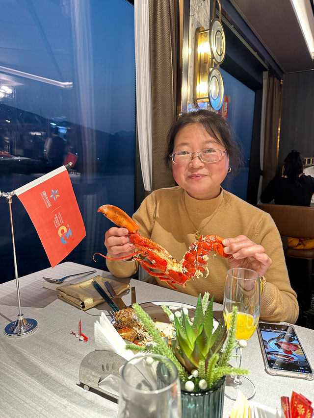 2024年的第一次旅行和媽媽坐遊輪